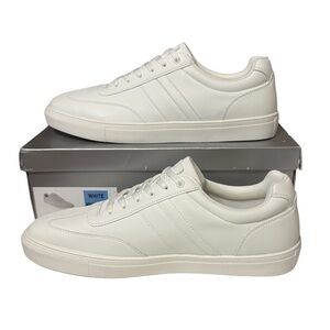 Perry Ellis Classic White Men's Sneakers